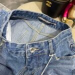 Alexander Wang 25FW Autumn/Winter New Arrival: Letter Rhinestone Wide-Leg Jeans - Image 9