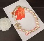 ch*nel pink cc pearl necklace - Image 3