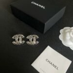 Chanel classic double c stud earrings - Image 7