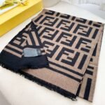 FENDI classic cashmere scarf size 42x180cm - Image 8