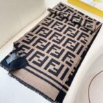 FENDI classic cashmere scarf size 42x180cm - Image 6