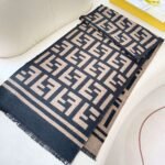 FENDI classic cashmere scarf size 42x180cm - Image 5