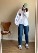 MLB shirt Loose fitting shirt