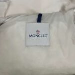 Moncler Fall/Winter New Arrivals New BONNELLES satin fabric women’s short down jacket Color: Champagne gold - Image 12