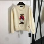 Ralph Lauren’s new bear embroidered short-sleeved pullover sweater - Image 2