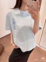 DIOR unisex couple T-shirts are made of 300g high-density cotton - Image 4