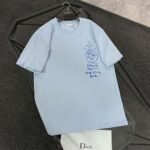 DIOR unisex couple T-shirts are made of 300g high-density cotton - Image 13