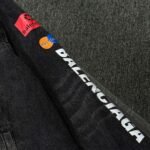 Balenciaga 2025 high-end denim jackets are made of 480g high-quality fabric - Image 4