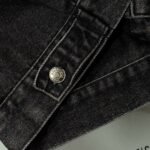 Balenciaga 2025 high-end denim jackets are made of 480g high-quality fabric - Image 9