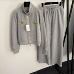 Schiaparelli’s new tracksuit with gold button embellishments - Image 2