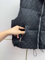 PRADA New autumn/winter down vest/jacket with classic triangular logo embellishment - Image 6