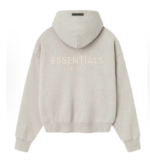 ESSENTIALS Fear of God Essentials Classic Hoodie Logo lettering back print hoodie - Image 11