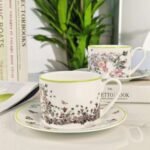 Dior [Butterfly Series] – Double Cup and Saucer Coffee Cup - Image 3