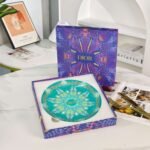 DIOR [Starry Sky Series]-Green 8-inch plate-single plate gift box - Image 8