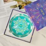 DIOR [Starry Sky Series]-Green 8-inch plate-single plate gift box - Image 7