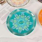DIOR [Starry Sky Series]-Green 8-inch plate-single plate gift box - Image 6