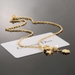 Dior four-leaf clover necklace - Image 2