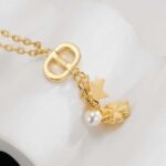 Dior four-leaf clover necklace