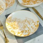 DIOR new Limoges six-plate set quality life tableware bone porcelain material - Image 7