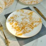 DIOR new Limoges six-plate set quality life tableware bone porcelain material - Image 6