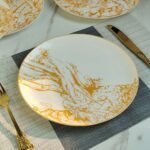 DIOR new Limoges six-plate set quality life tableware bone porcelain material - Image 3