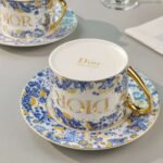 DIOR coffee cup and plate set - Image 7