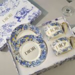 DIOR coffee cup and plate set - Image 3
