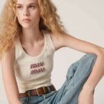 miumiu vest T-shirt - Image 4