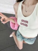 miumiu vest T-shirt - Image 5