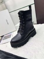 Celine Martin Boots Shoes High Version, Genuine Leather Boots - Image 11