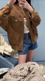 miumiu This is a high-end version of a suede jacket - Image 6