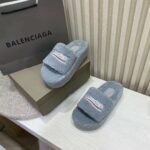 Balenciaga Woven sheep woolen slippers - Image 15