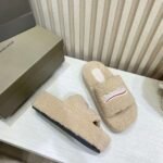Balenciaga Woven sheep woolen slippers - Image 9