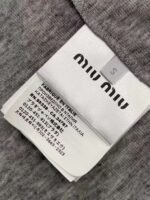 miumiu miumiu long-sleeved T-shirt - Image 5