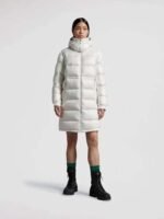 Moncler long down jacket