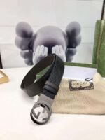 GUCCI belt official website 1:1 advanced version - Image 15