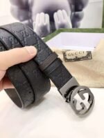 GUCCI belt official website 1:1 advanced version - Image 13