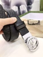 GUCCI belt official website 1:1 advanced version - Image 3
