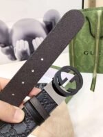 GUCCI belt official website 1:1 advanced version - Image 8