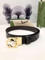 GUCCI belt official website 1:1 advanced version - Image 10