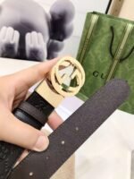 GUCCI belt official website 1:1 advanced version - Image 12