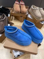 UGG Cotton shoes Special color blue - Image 8