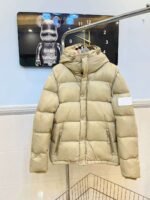 Burberry detachable hood long sleeve winter down jacket for men and women - Image 17
