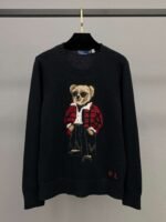 Ralph Lauren Bear Black Sweater