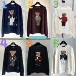 Ralph Lauren Bear Knitted Sweater Knitted Bear