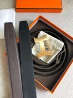 Hermès belt premium version gold buckle width 3.8cm - Image 5