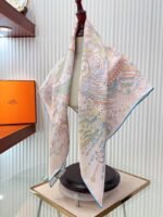 Hermès silk scarf dimensions: 90cm x 90cm - Image 16