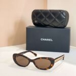 Chanel sunglasses, premium edition, 54-18-140 - Image 4