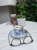 DIOR tiger print cup and saucer set - Image 6