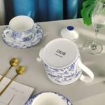 DIOR tiger print cup and saucer set - Image 7